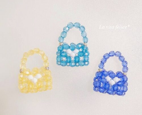 Miniature Beaded Bag
